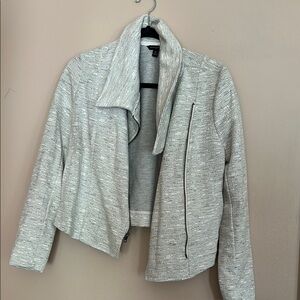 Banana Republic Women's Light Gray Blazer